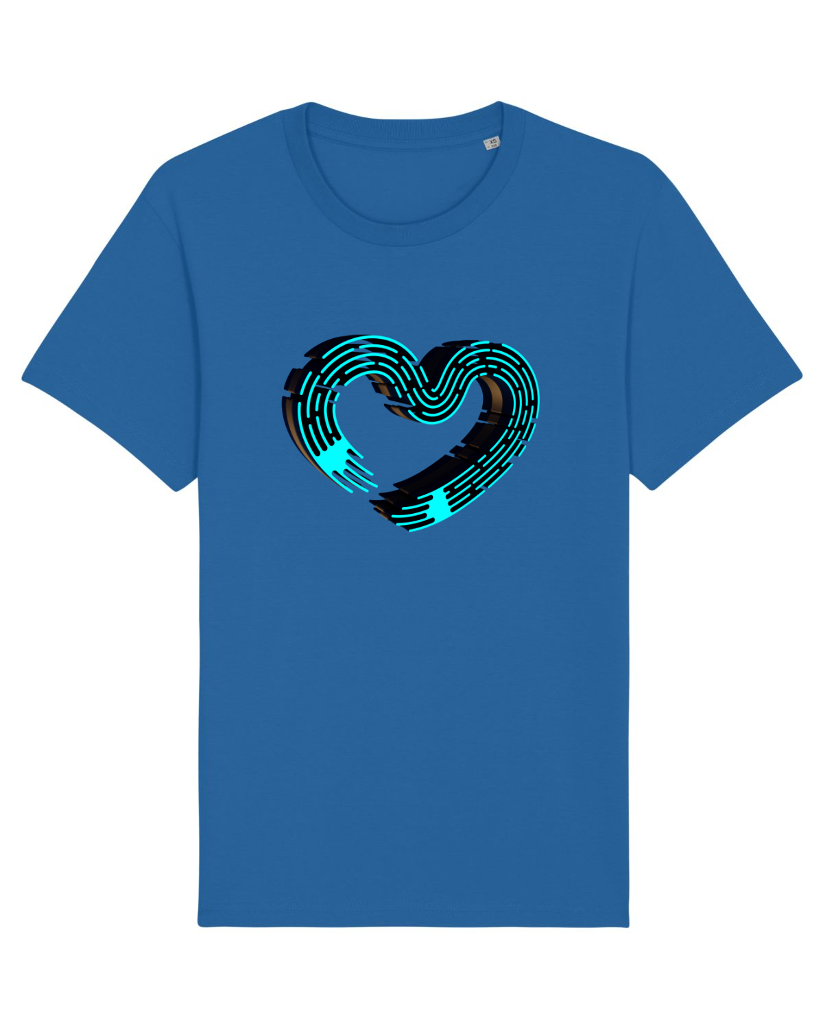 Tricou mânecă scurtă Unisex Rocker Royal Blue