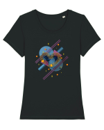 Hai să facem iubire no 25 Tricou mânecă scurtă guler larg fitted Damă Expresser