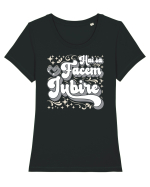 Hai să facem iubire no 29 Tricou mânecă scurtă guler larg fitted Damă Expresser