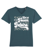Hai să facem iubire no 29 Tricou mânecă scurtă guler V Bărbat Presenter