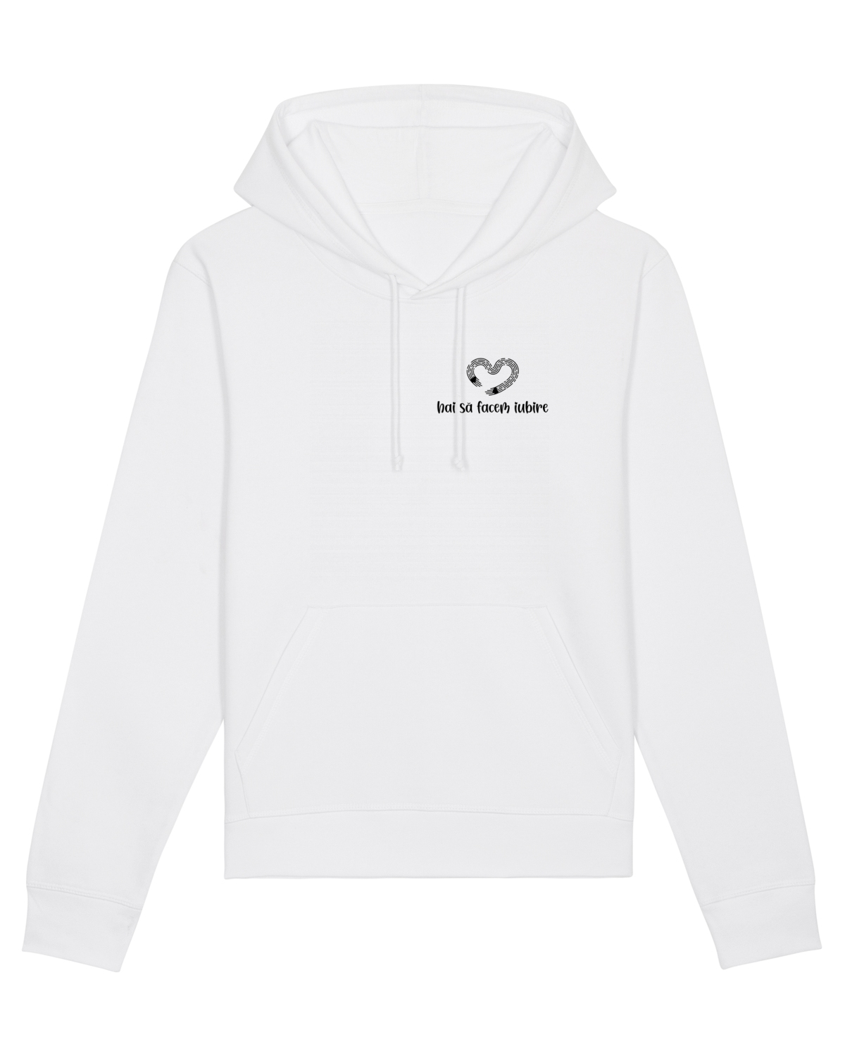 Hanorac Unisex Drummer White
