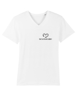 Hai să facem iubire no 32 Tricou mânecă scurtă guler V Bărbat Presenter