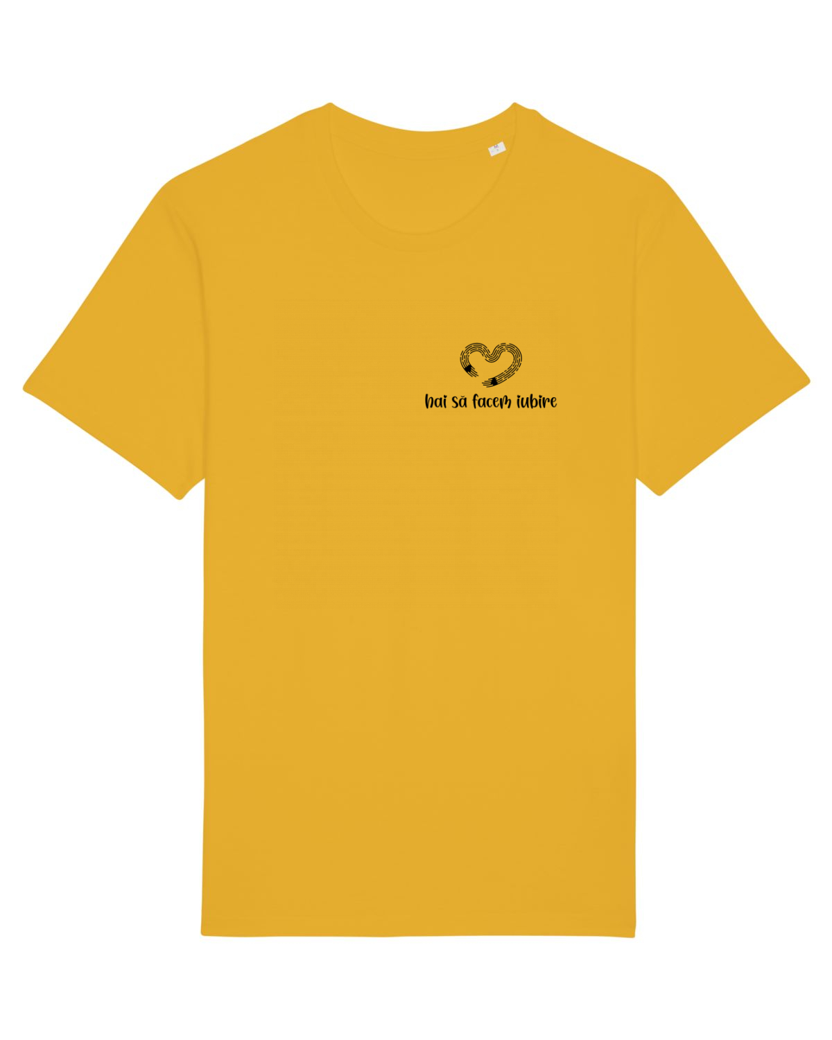 Tricou mânecă scurtă Unisex Rocker Spectra Yellow