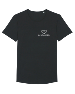 Hai să facem iubire no 33 Tricou mânecă scurtă guler larg Bărbat Skater