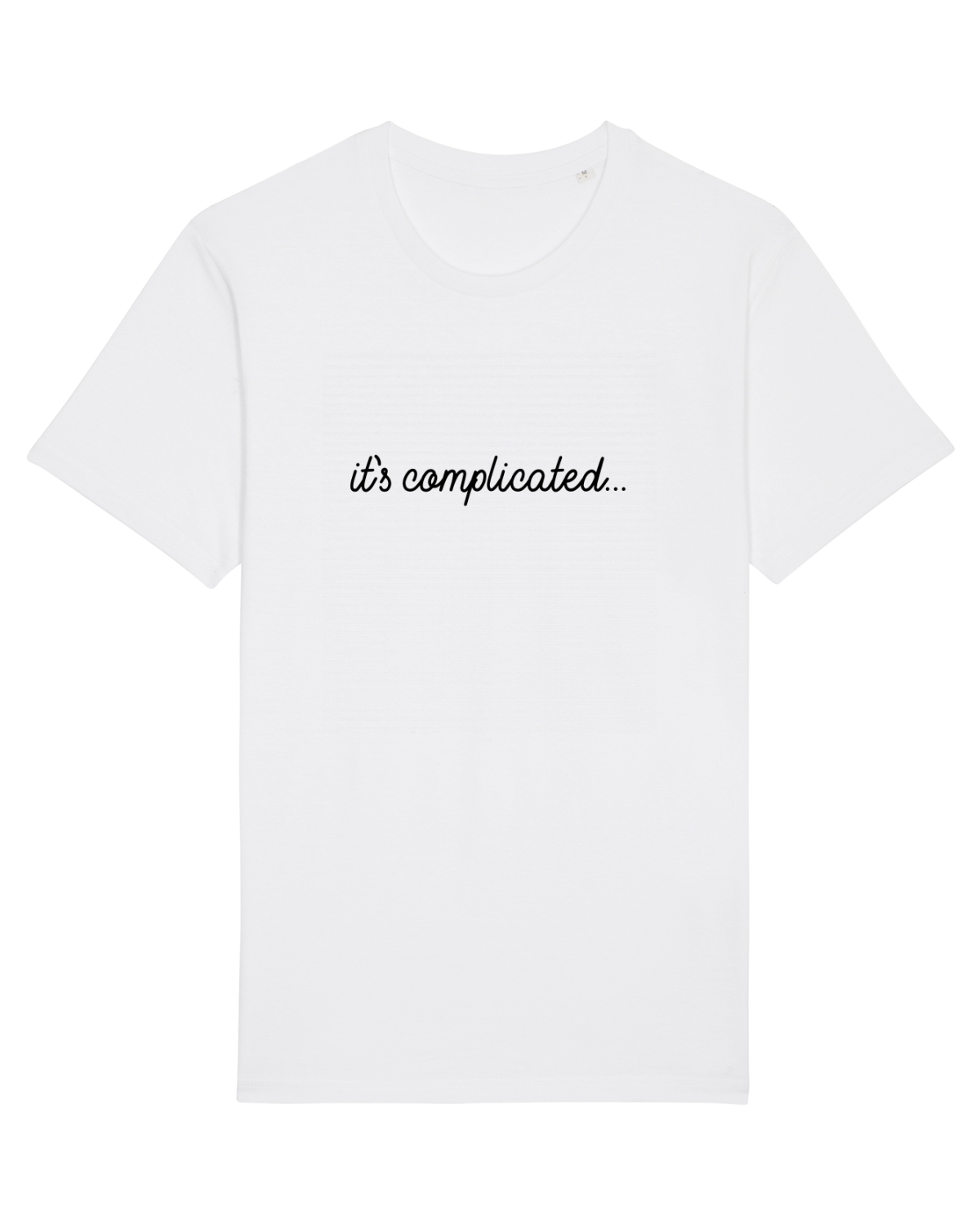 Tricou mânecă scurtă Unisex Rocker White