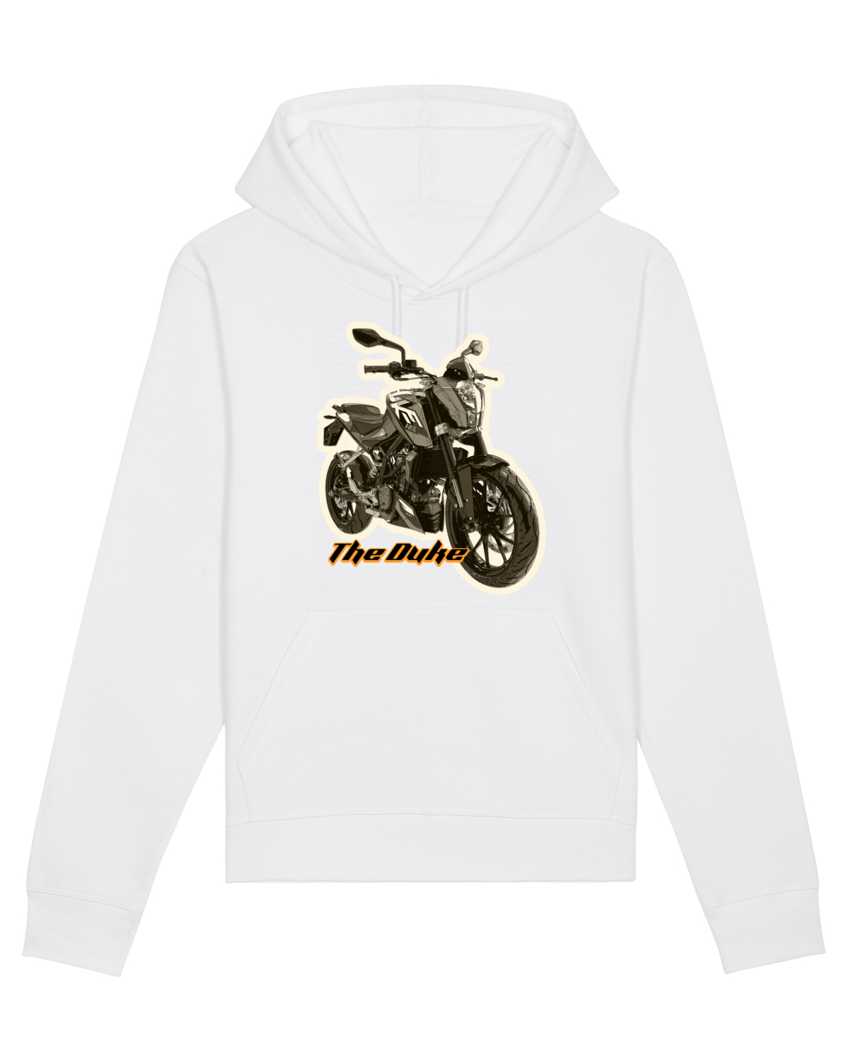 Hanorac Unisex Drummer White