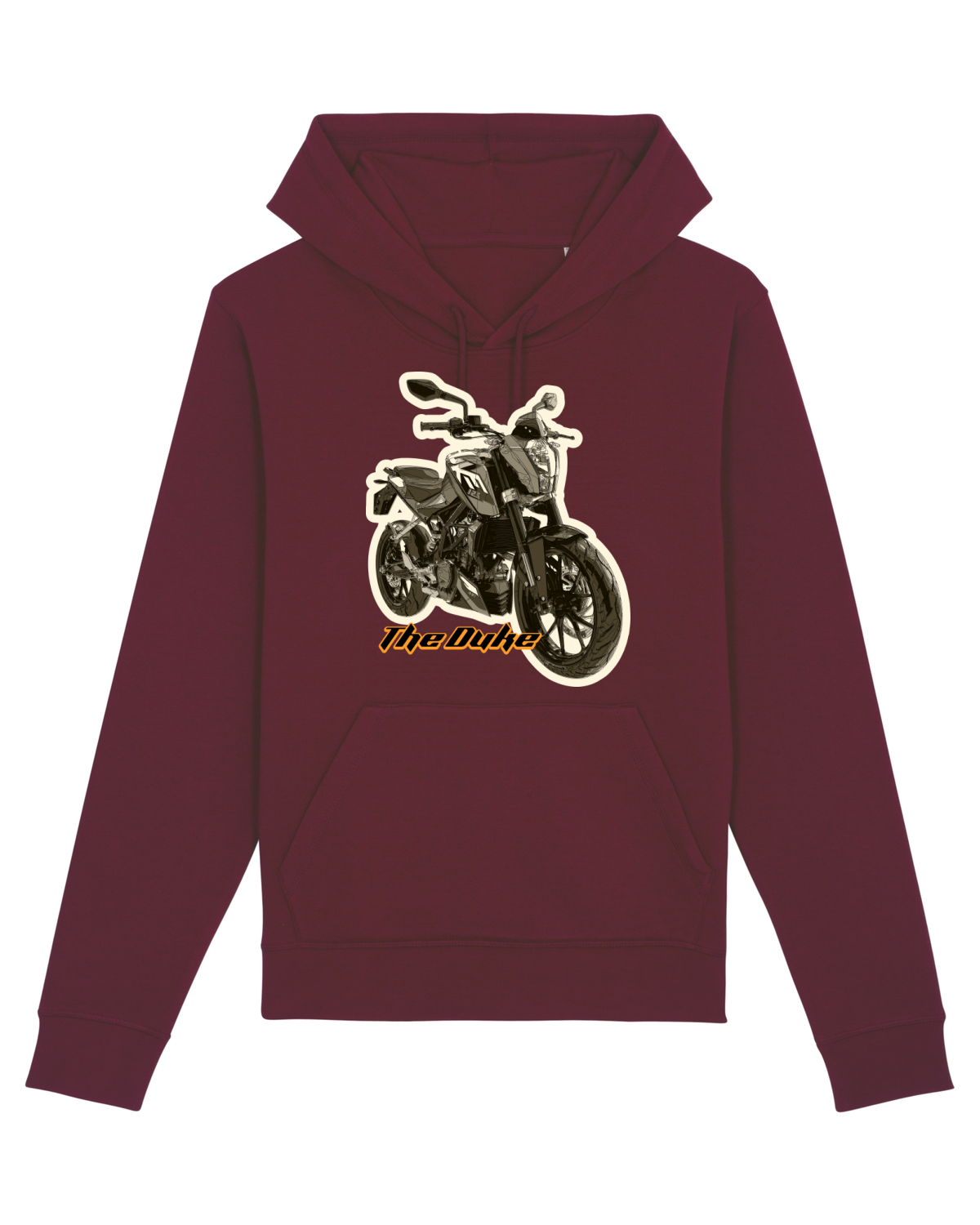 Hanorac Unisex Drummer Burgundy