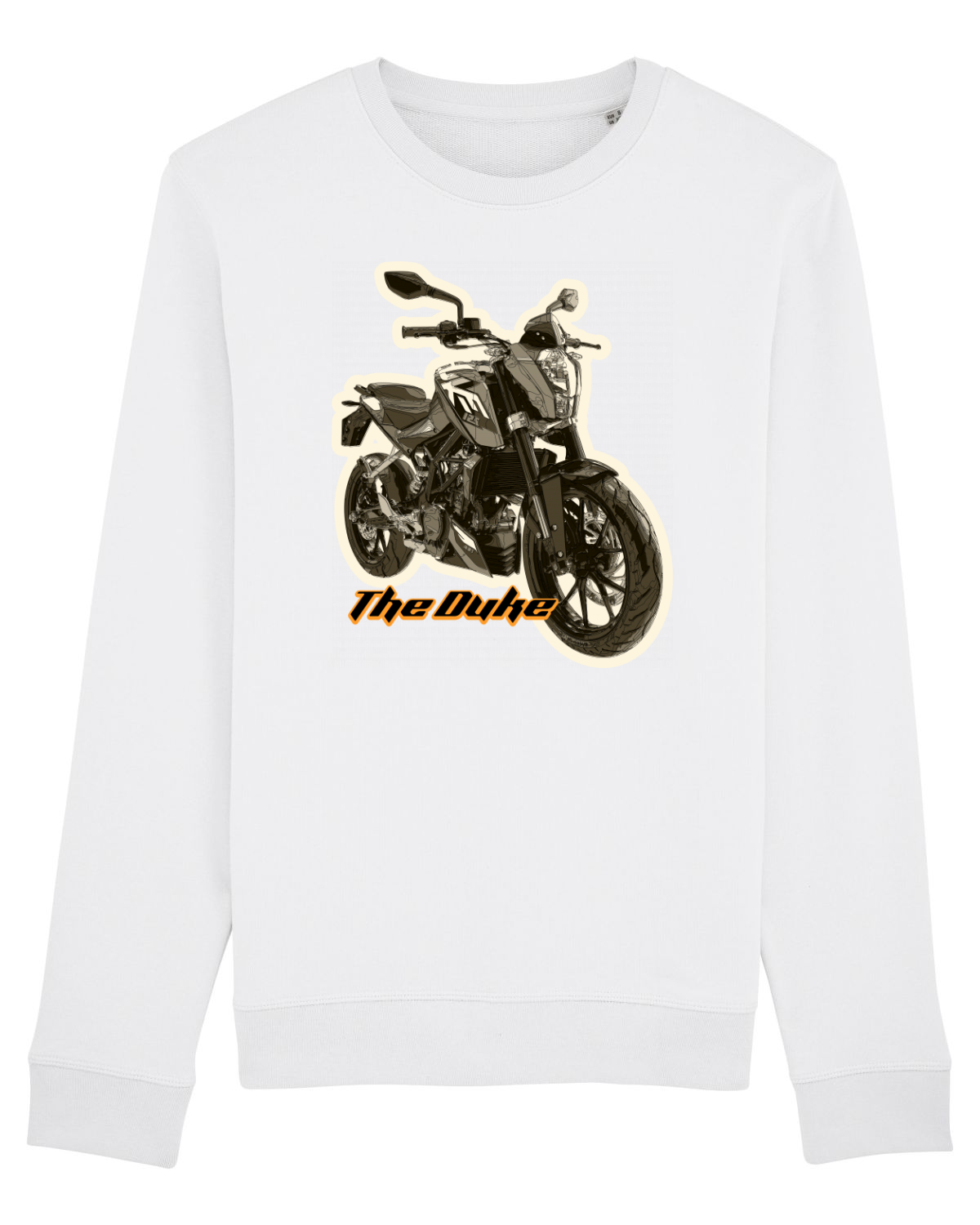 Bluză mânecă lungă Unisex Rise White