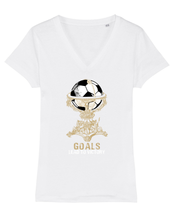 Football Goals White