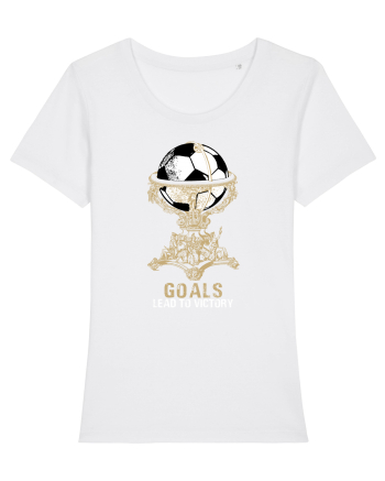 Football Goals White