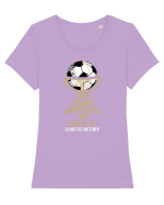 Football Goals Tricou mânecă scurtă guler larg fitted Damă Expresser