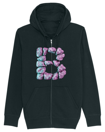 Litera B - 3D Black