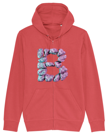 Litera B - 3D Carmine Red