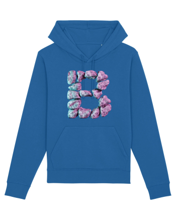 Litera B - 3D Royal Blue