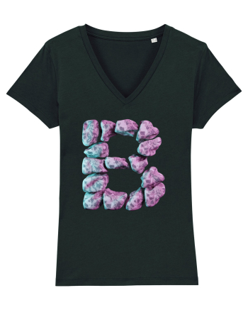 Litera B - 3D Black