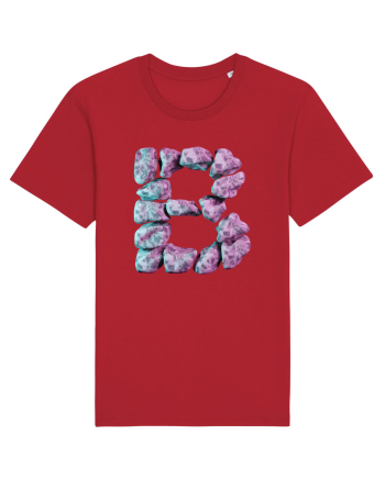 Litera B - 3D Red