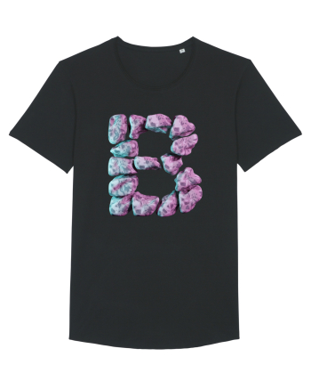 Litera B - 3D Black