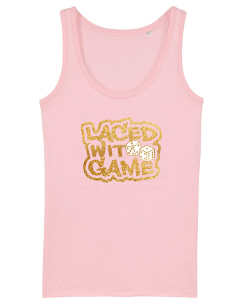 Laced with Game Cotton Pink