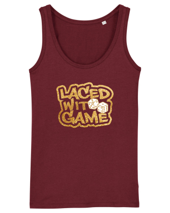 Laced with Game Burgundy