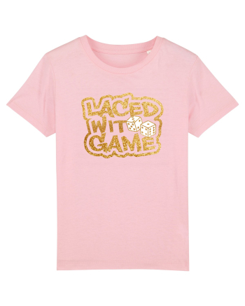 Laced with Game Cotton Pink