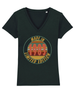 Made In 1983 Limited Edition Tricou mânecă scurtă guler V Damă Evoker