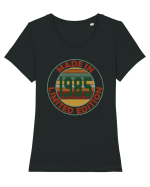 Made In 1985 Limited Edition Tricou mânecă scurtă guler larg fitted Damă Expresser