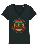 Made In 1986 Limited Edition Tricou mânecă scurtă guler V Damă Evoker