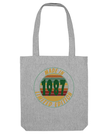 Made In 1987 Limited Edition Heather Grey