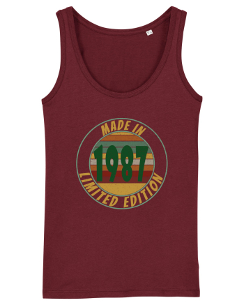 Made In 1987 Limited Edition Burgundy