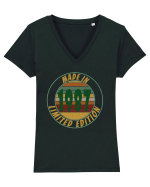 Made In 1987 Limited Edition Tricou mânecă scurtă guler V Damă Evoker