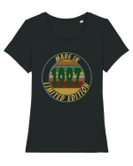 Made In 1987 Limited Edition Tricou mânecă scurtă guler larg fitted Damă Expresser
