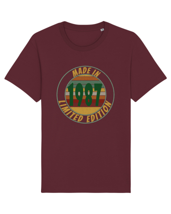 Made In 1987 Limited Edition Burgundy