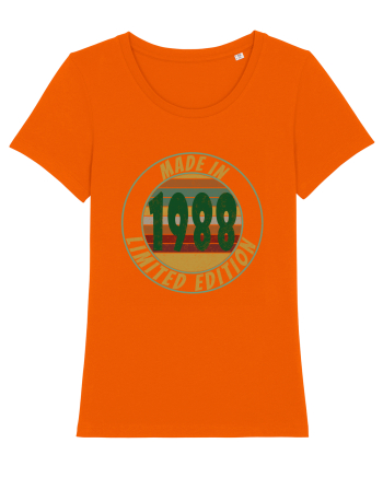 Made In 1988 Limited Edition Bright Orange