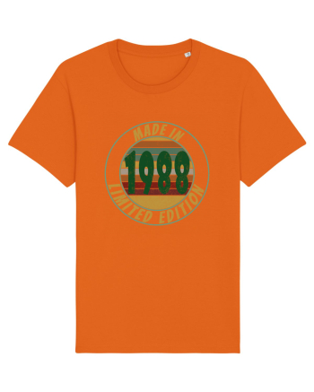 Made In 1988 Limited Edition Bright Orange