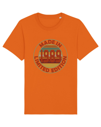 Made In 1989 Limited Edition Bright Orange