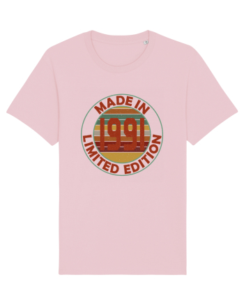 Made In 1991 Limited Edition Cotton Pink