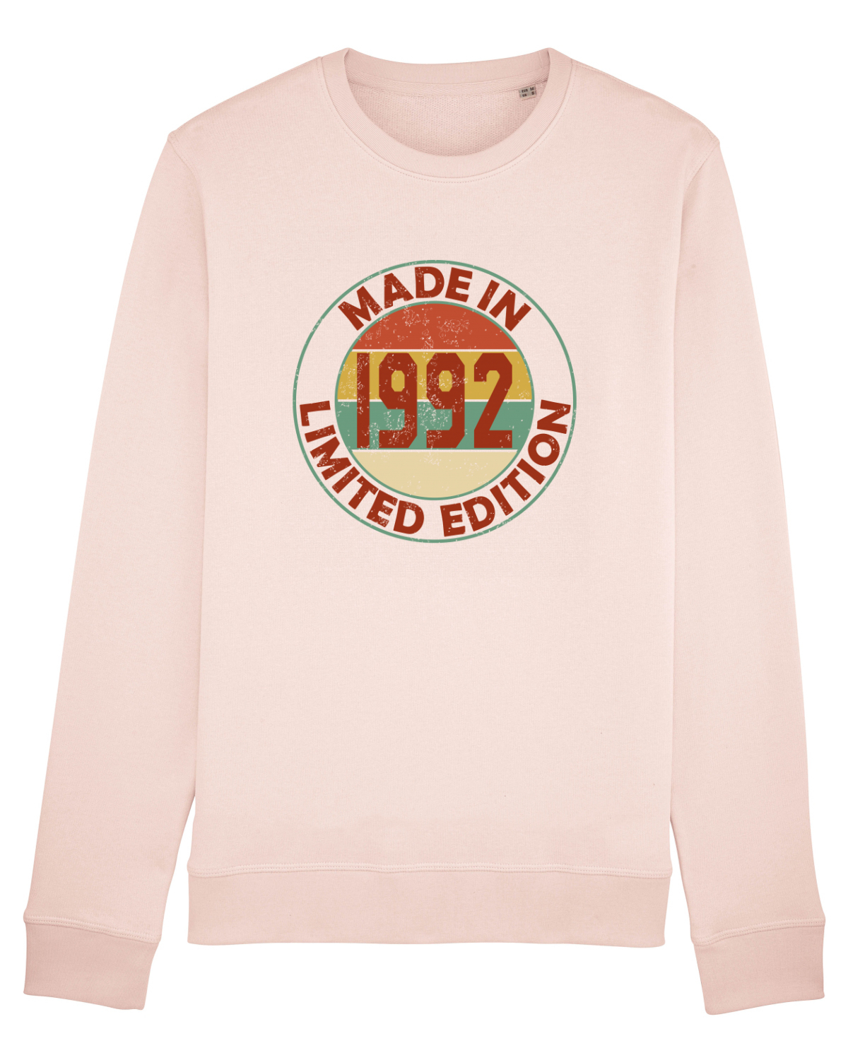 Bluză mânecă lungă Unisex Rise Candy Pink