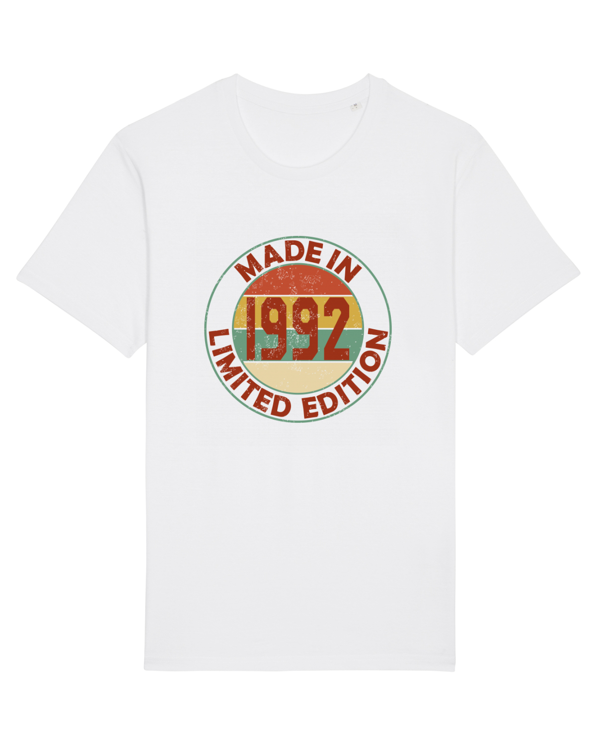 Tricou mânecă scurtă Unisex Rocker White