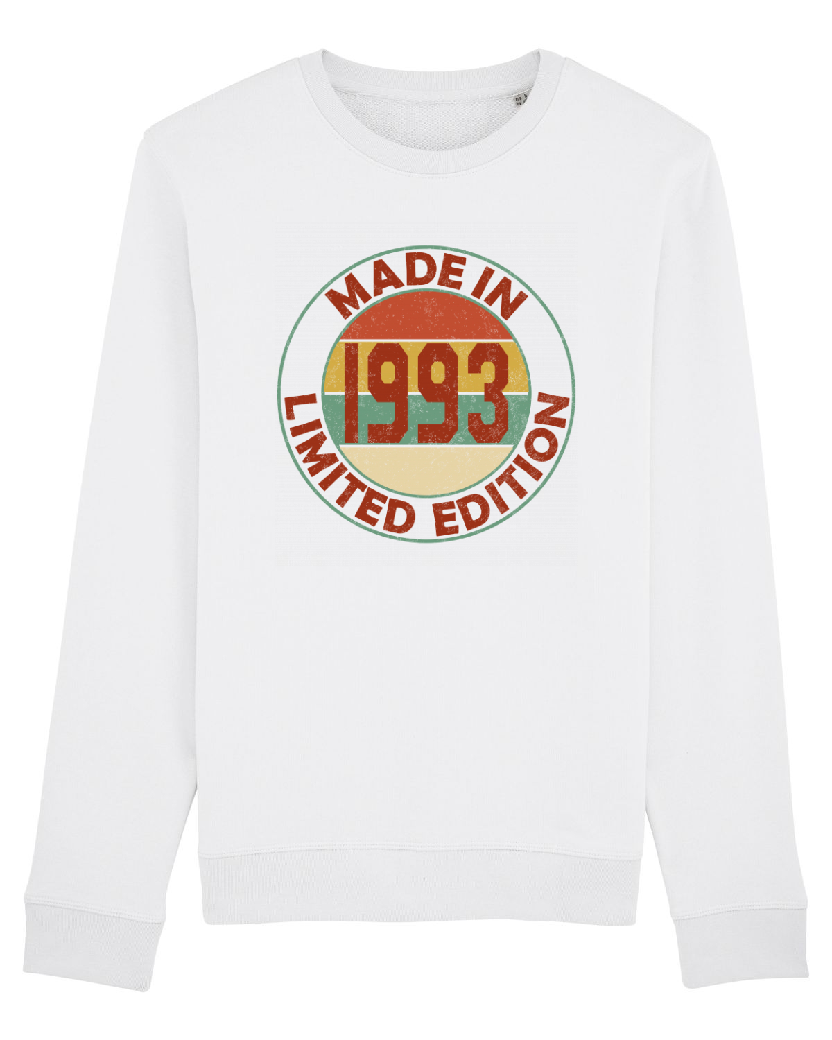 Bluză mânecă lungă Unisex Rise White