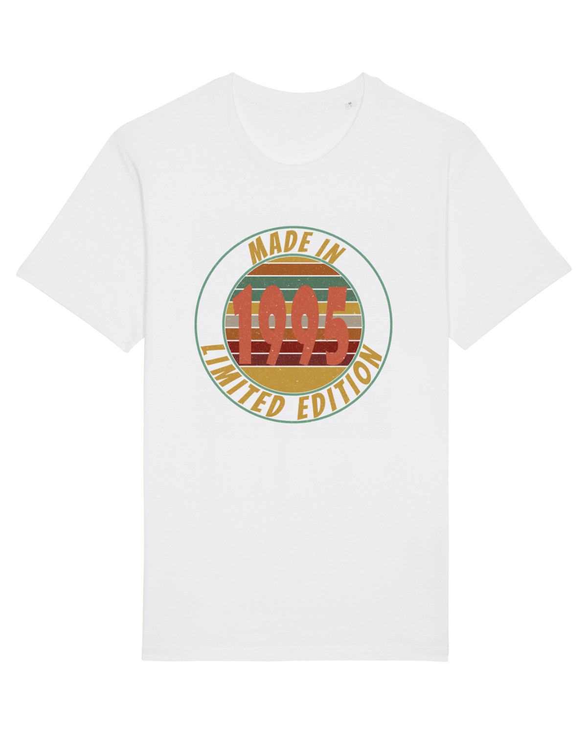 Tricou mânecă scurtă Unisex Rocker White