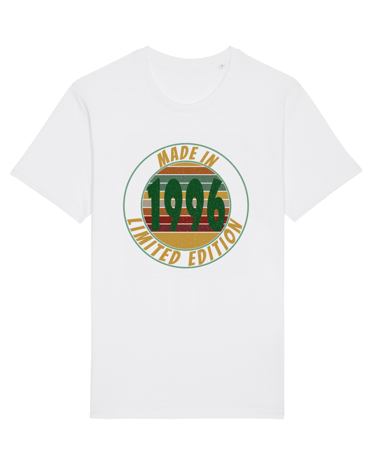 Tricou mânecă scurtă Unisex Rocker White
