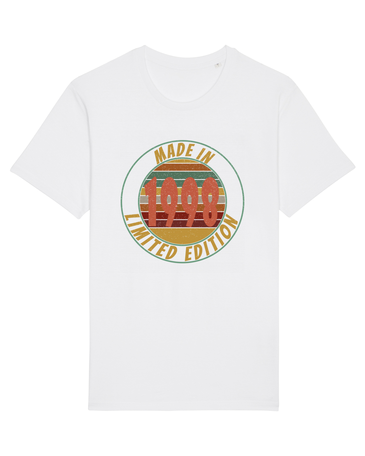 Tricou mânecă scurtă Unisex Rocker White