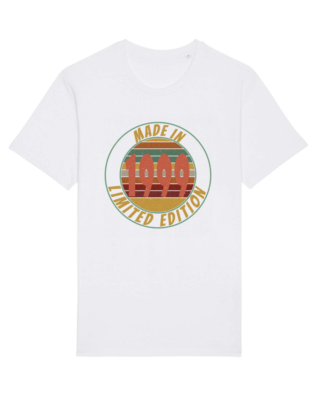 Tricou mânecă scurtă Unisex Rocker White