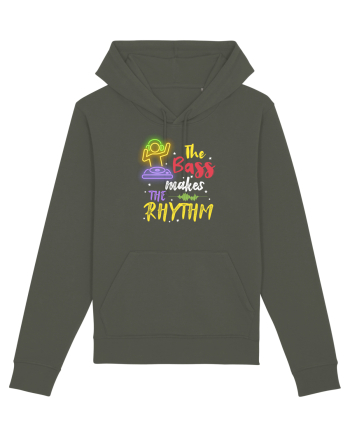 The bass make the rhythm Khaki
