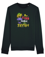 The bass make the rhythm Bluză mânecă lungă Unisex Rise