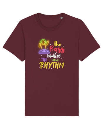 The bass make the rhythm Burgundy