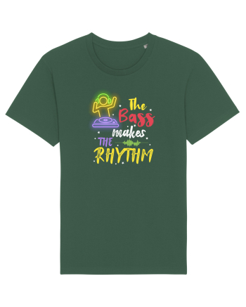 The bass make the rhythm Bottle Green