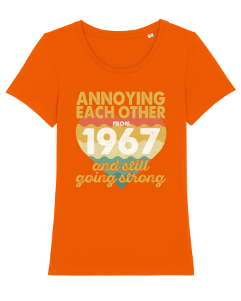 Annoying Each Other From 1967 And Still Going Strong Bright Orange
