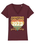 Annoying Each Other From 1972 And Still Going Strong Tricou mânecă scurtă guler V Damă Evoker