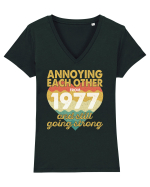 Annoying Each Other From 1977 And Still Going Strong Tricou mânecă scurtă guler V Damă Evoker